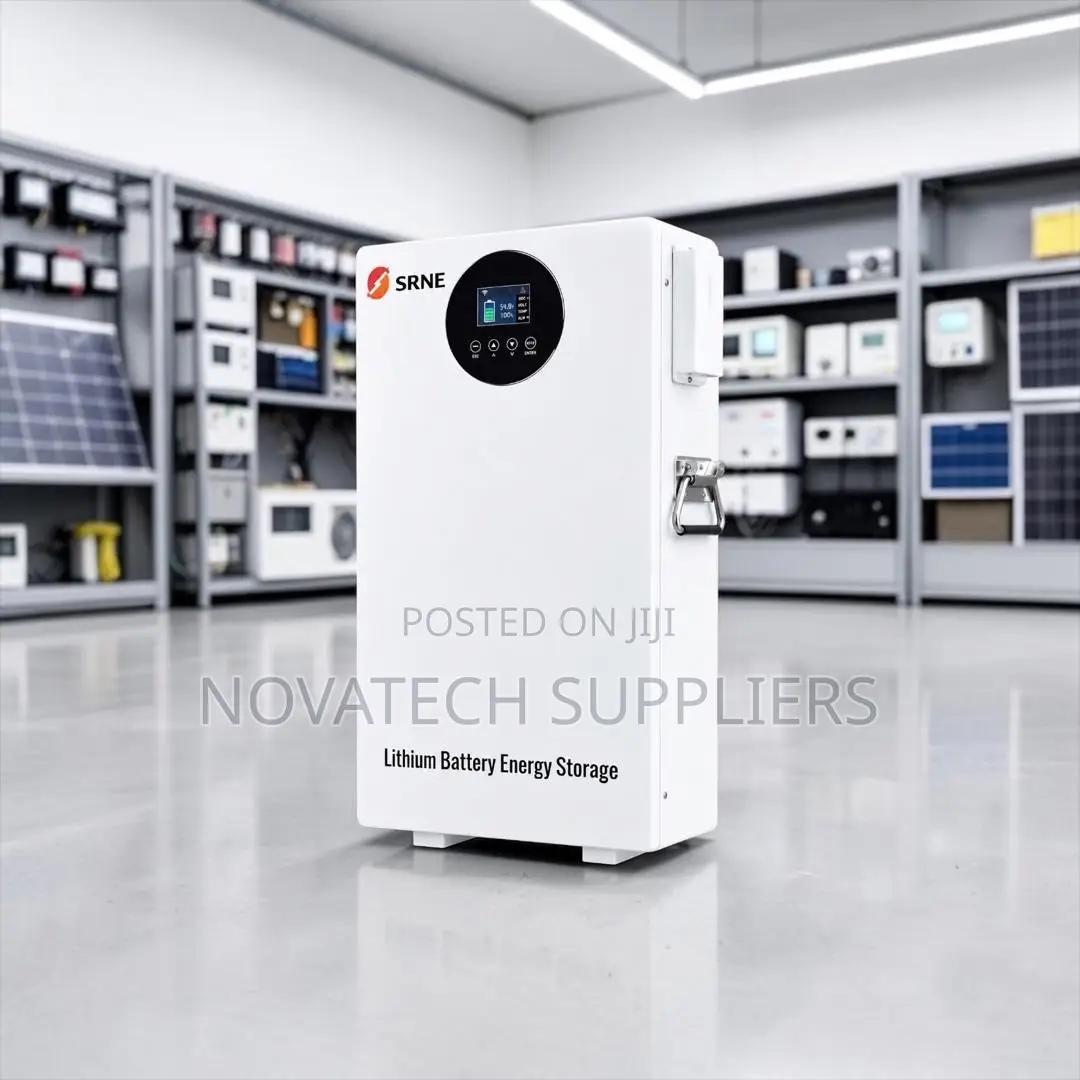 SRNE 5.12kWh LiFePO4 Battery – CAN/RS485 BMS