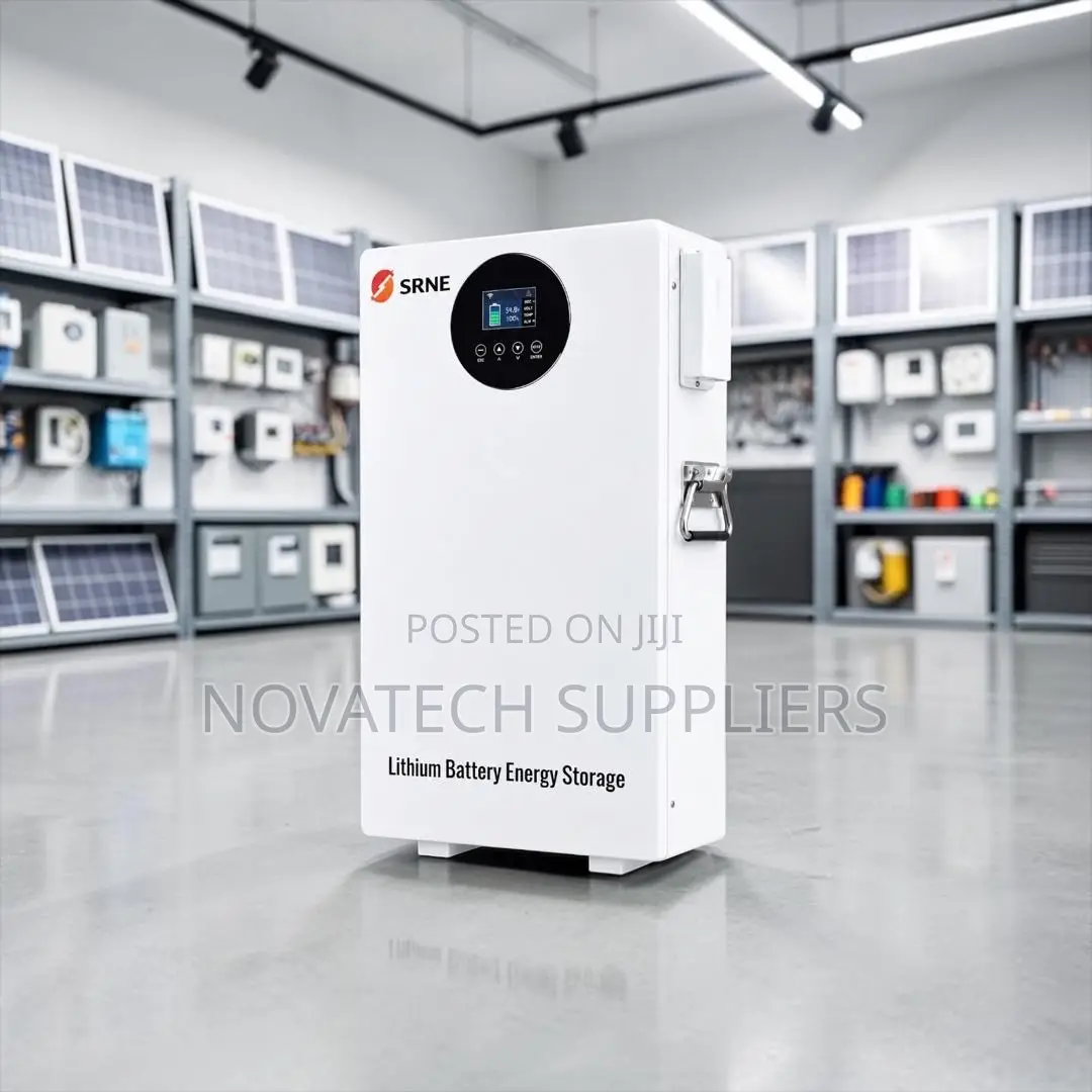SRNE 5.12kWh LiFePO4 Battery – Parallel WiFi Ready