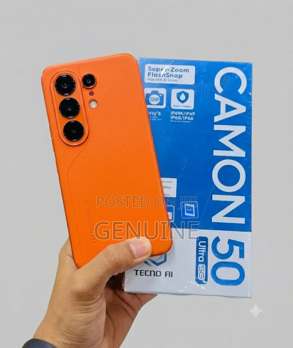 New Tecno Camon 50 Ultra 512 GB Orange