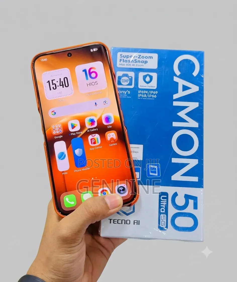 New Tecno Camon 50 Ultra 512 GB Orange