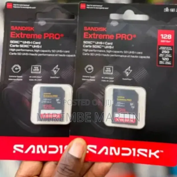 SanDisk 128GB Extreme PRO New SDXC UHS-I Memory