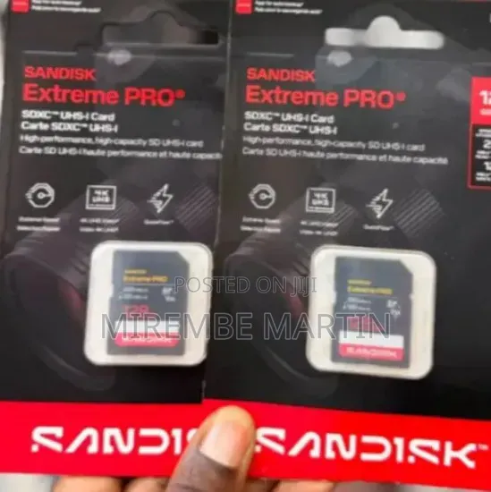 SanDisk 128GB Extreme PRO New SDXC UHS-I Memory