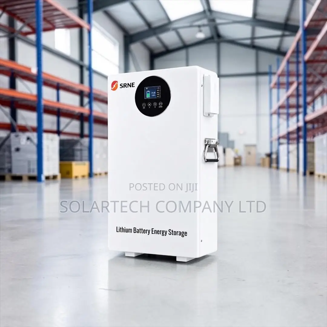 SRNE 5.12kWh 51.2V Lithium Battery – 6000 Cycles