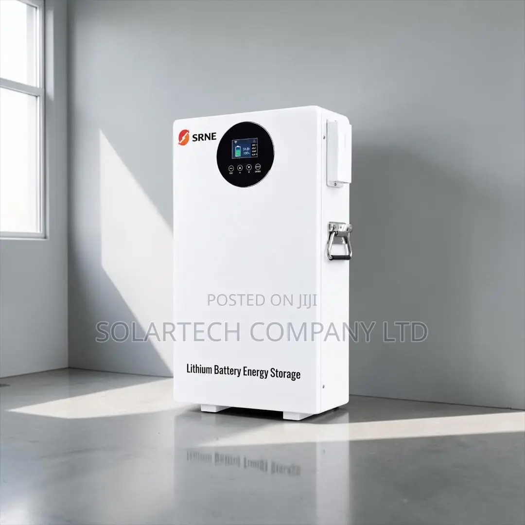 SRNE 5.12kWh Solar Battery With BMS WiFi Monitoring
