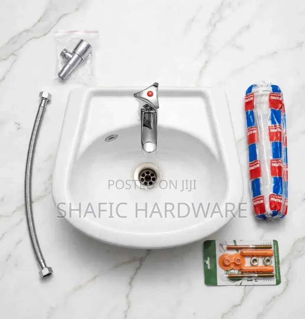 Hand Basin Complete Sets With Accessories Frencia Good Quality