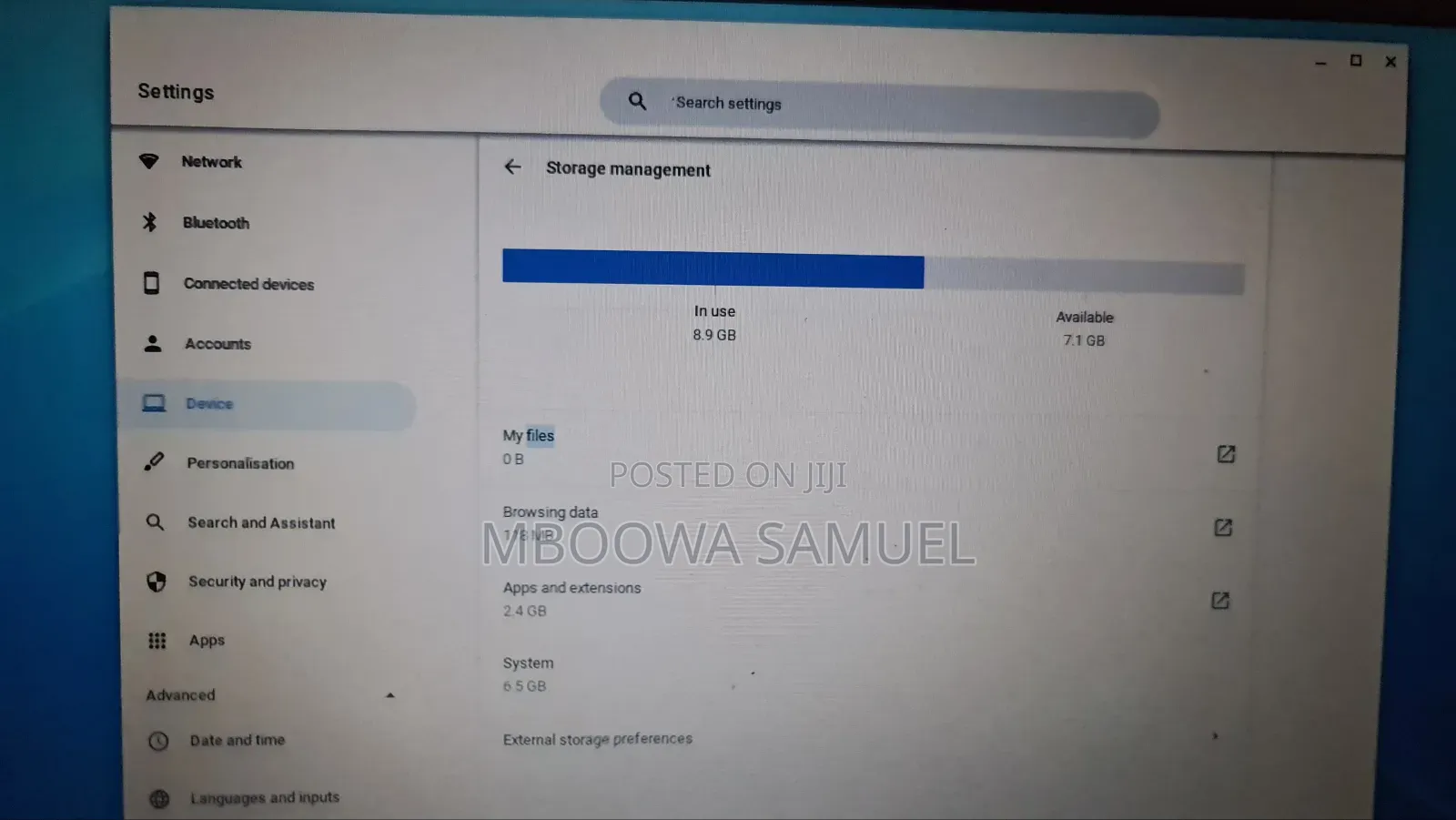 Laptop Dell Chromebook 11 4GB Intel HDD 16 GB