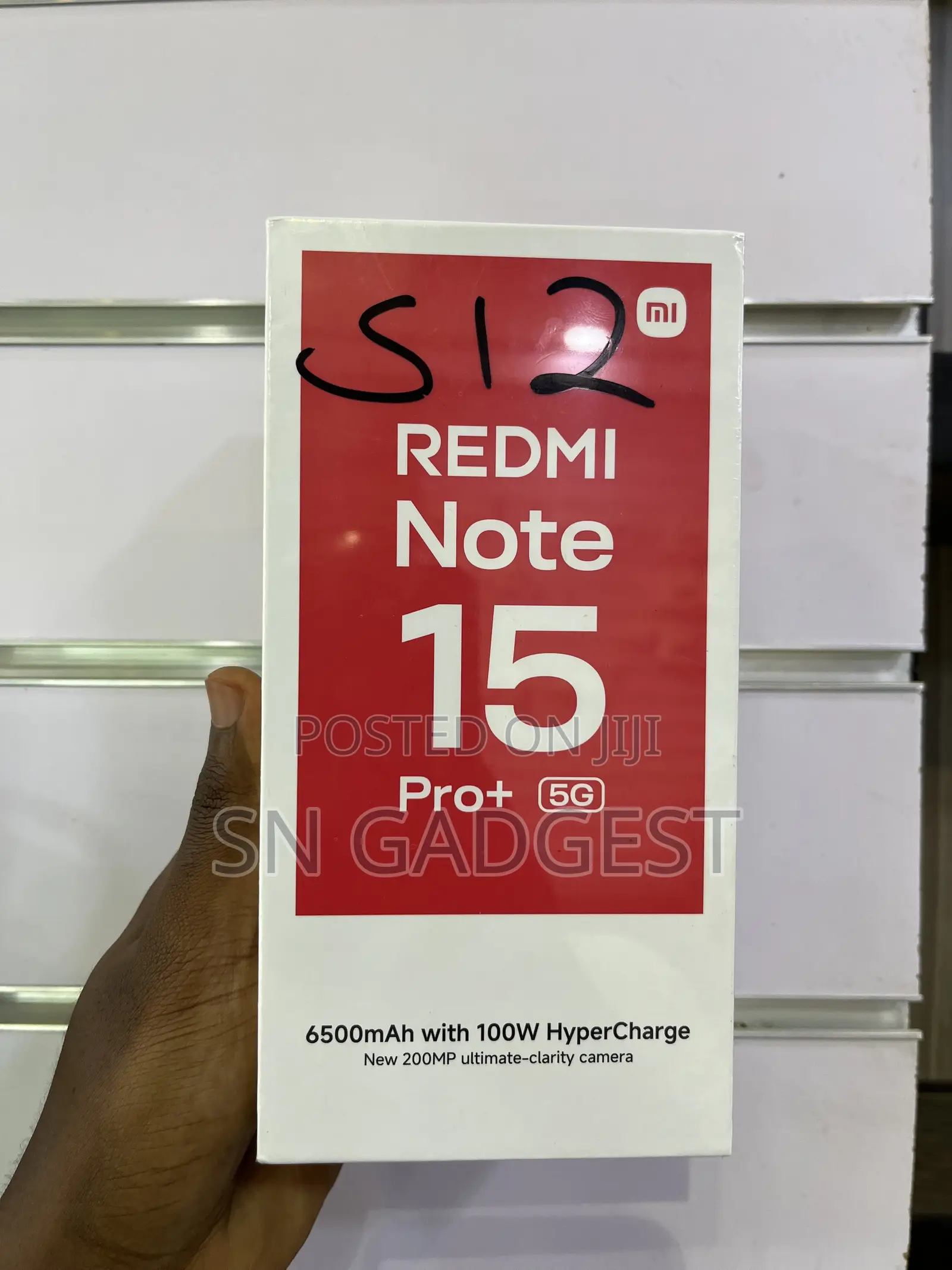 New Xiaomi Redmi Note 15 Pro+ 512 GB Black