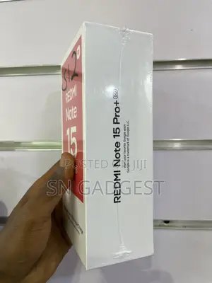 New Xiaomi Redmi Note 15 Pro+ 512 GB Black