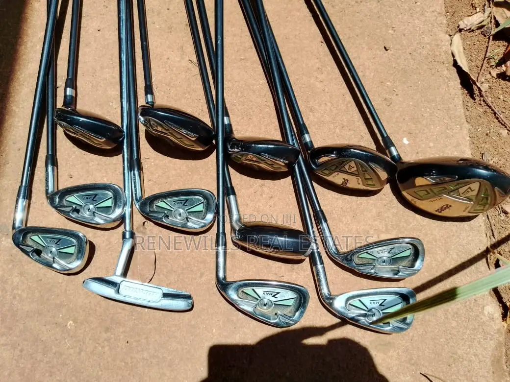 Golf Club Full Set With 13 Clubs Made of Titanium, Light Weight in Ebb