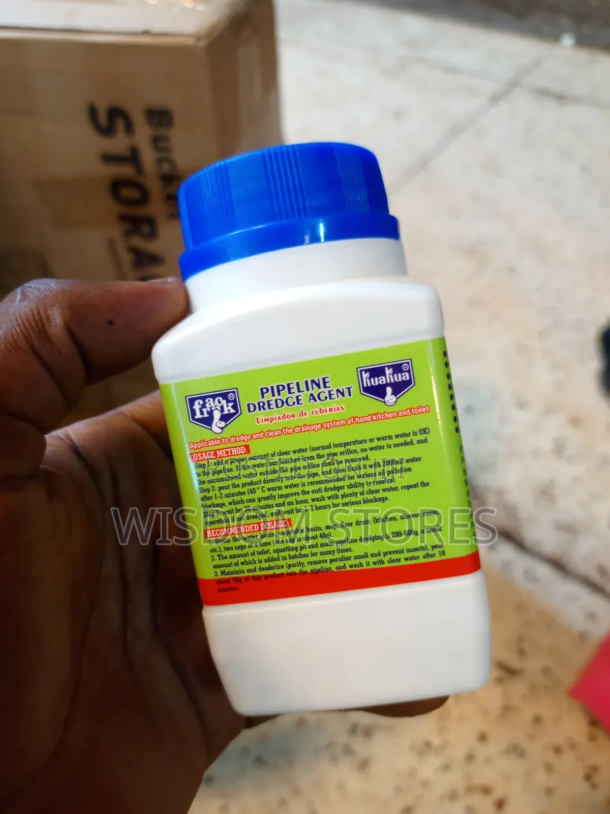 Powder-Based Chemical Drain Cleaner