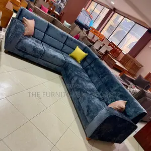 Gray Corner Sofa Set - Senana Hypermarket