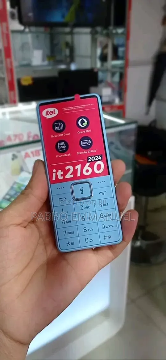 New Itel it2160 Blue