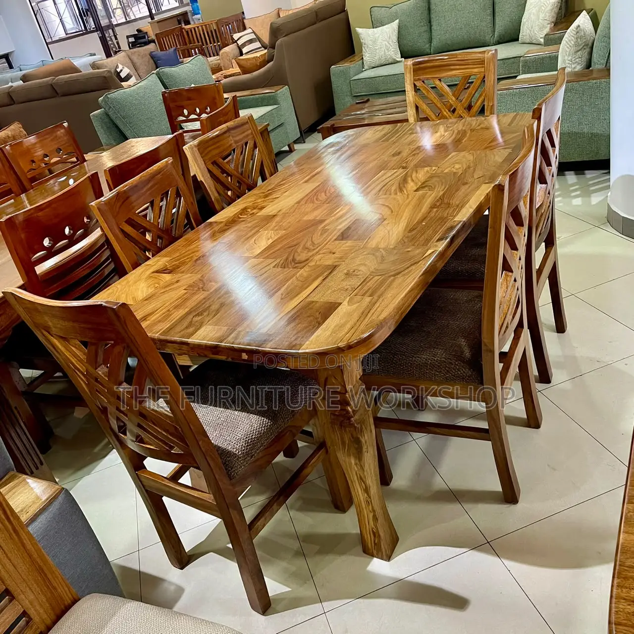 6 Seater Mugavu Dining Set - Senana Hypermarket