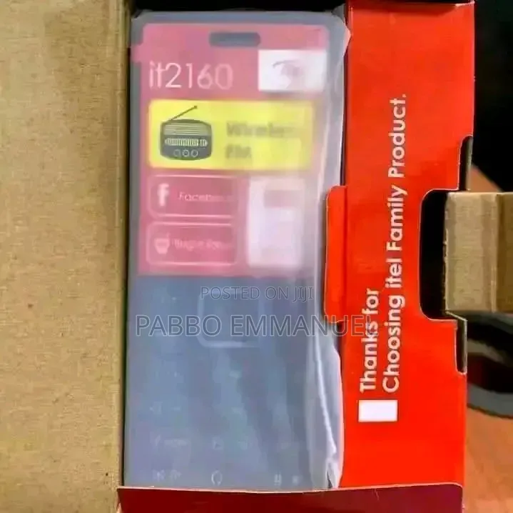 New Itel it2160 Black