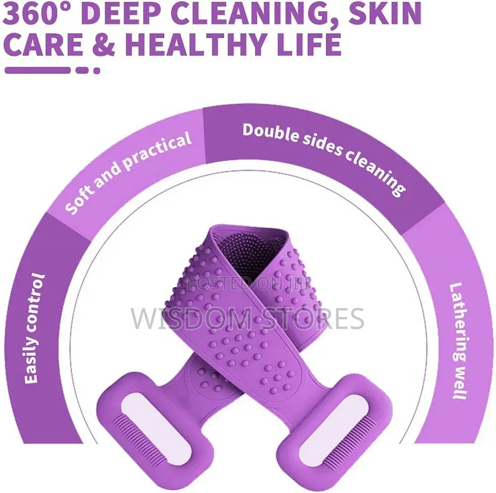 Silicone Back Scrubber for Shower