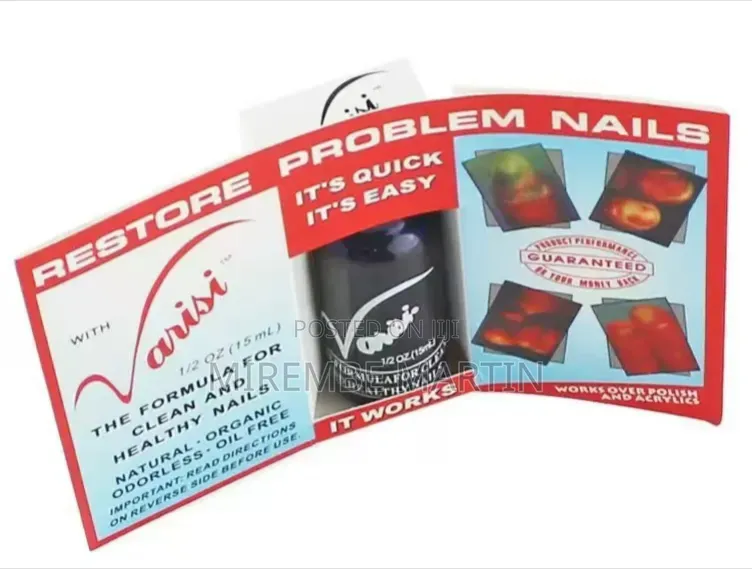 15 mL Bottle and Open Display Packaging for Varisi Toe
