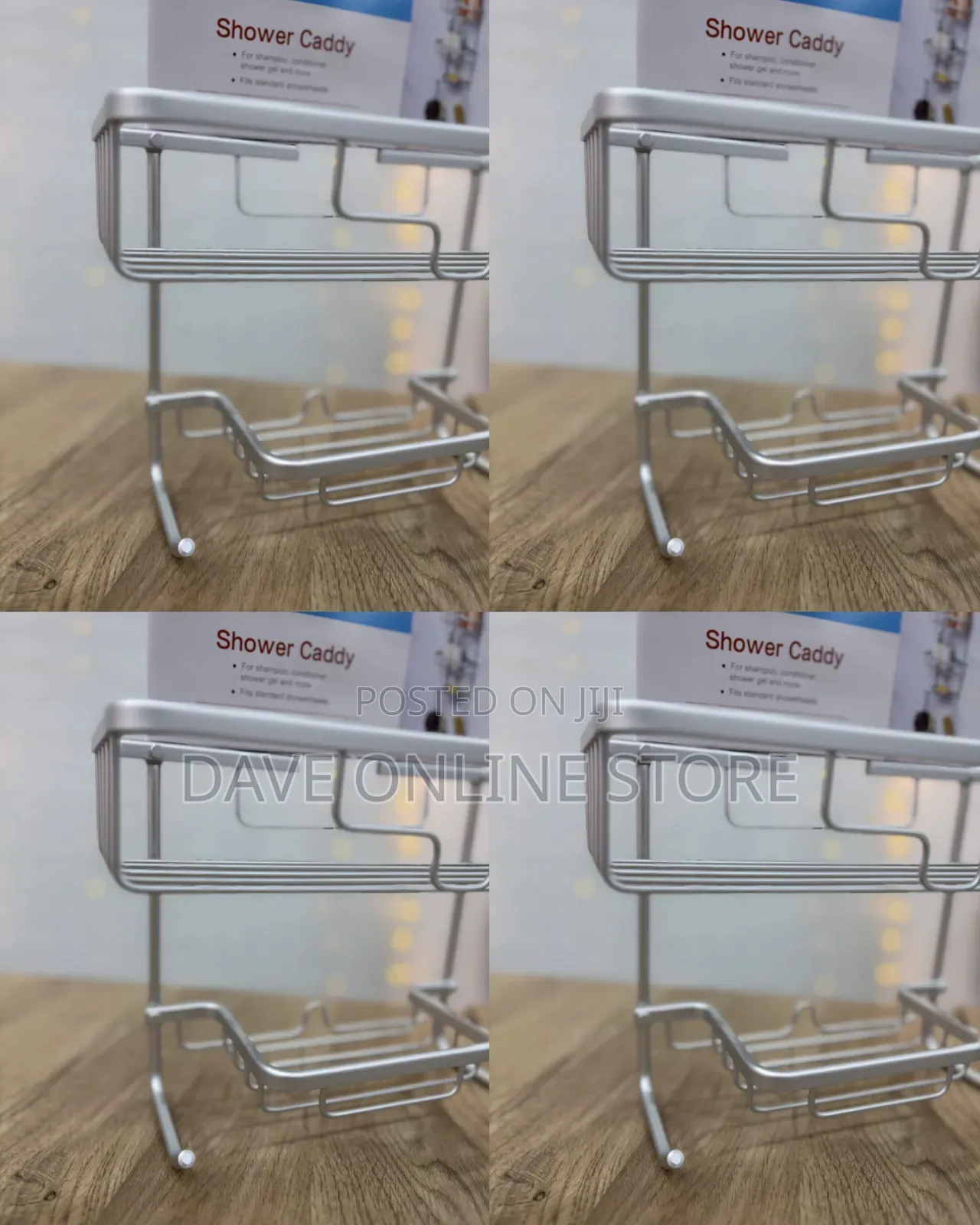 Stainless Steel Hanging Shower Caddy ( 3 Tiers)