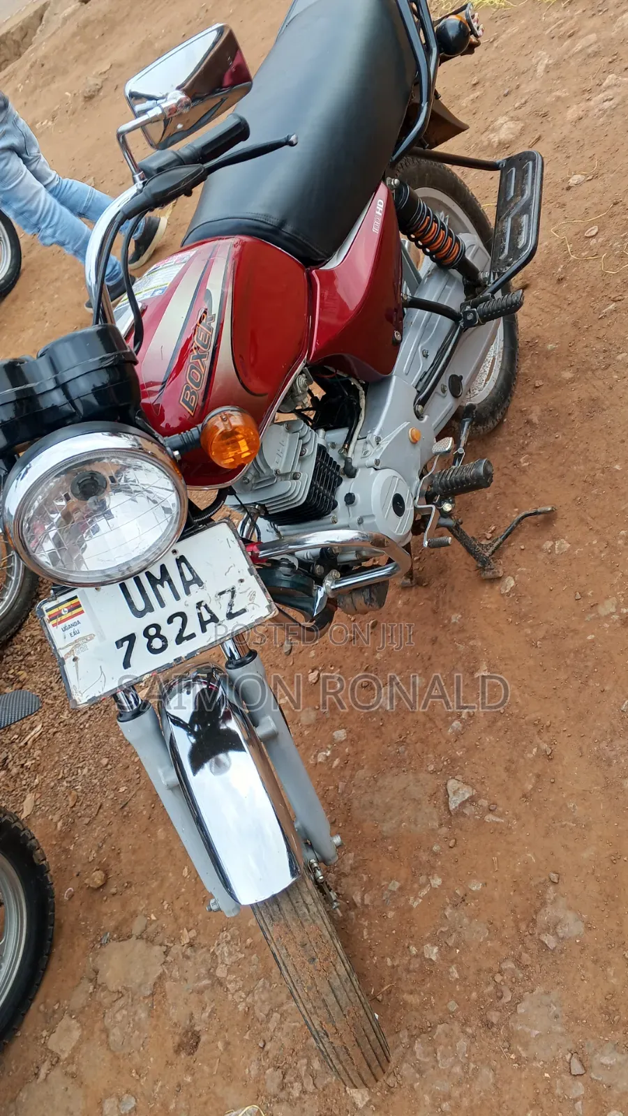 Bajaj Boxer 100 2026 Red