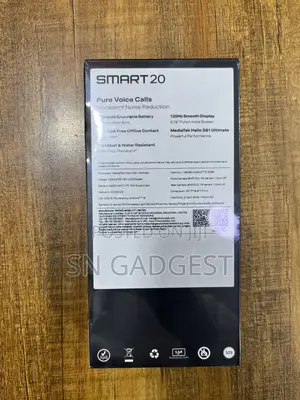 New Infinix Smart 20 128 GB Black