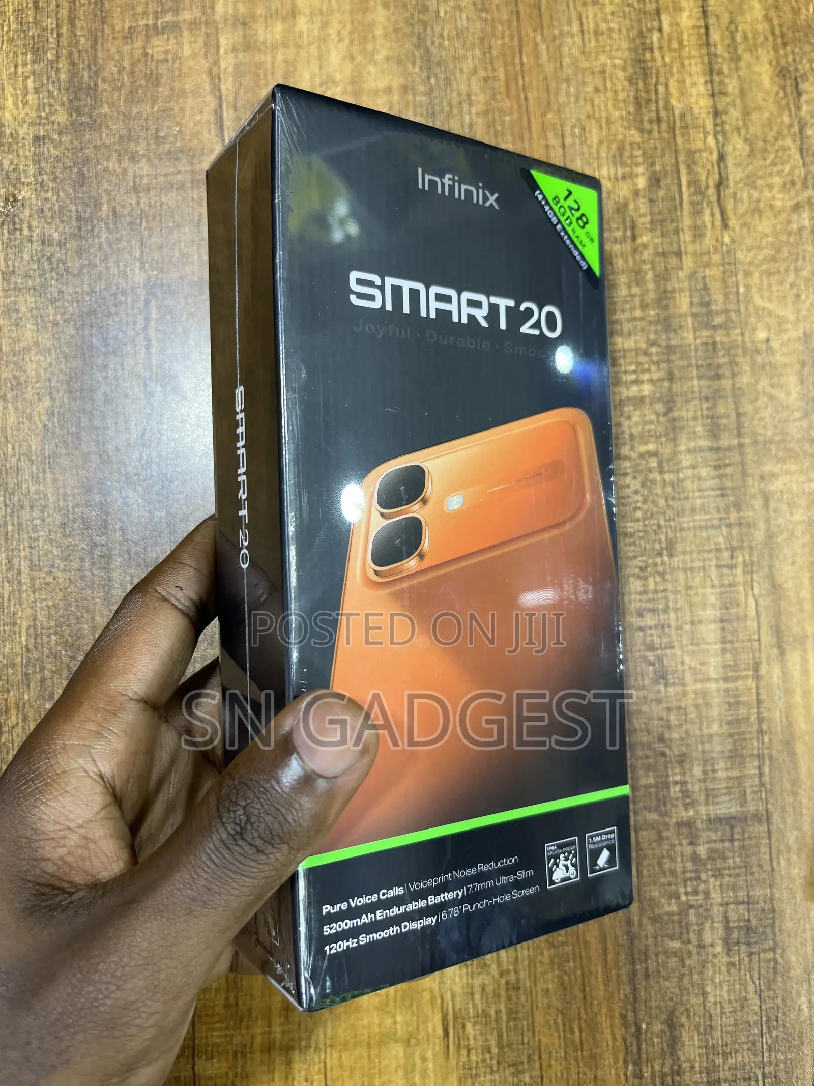 New Infinix Smart 20 128 GB Black