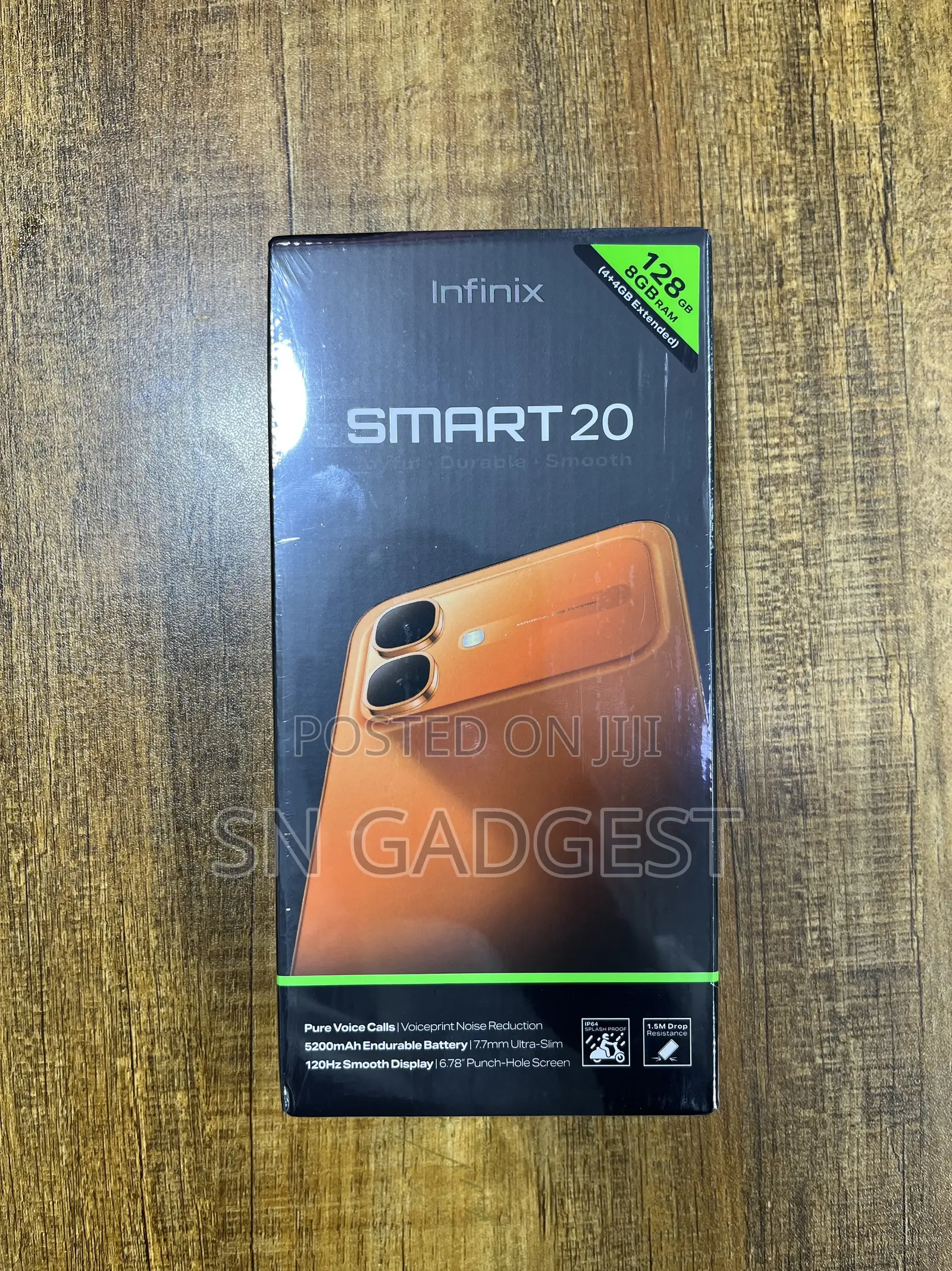 New Infinix Smart 20 128 GB Black