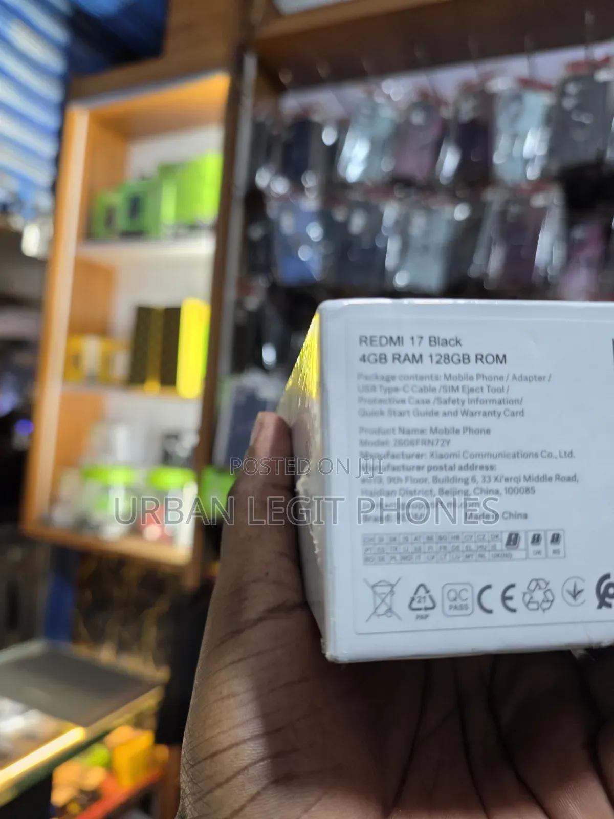 New Xiaomi Redmi 17 128 GB Black
