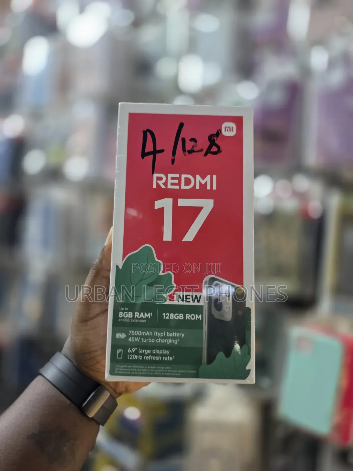 New Xiaomi Redmi 17 128 GB Black