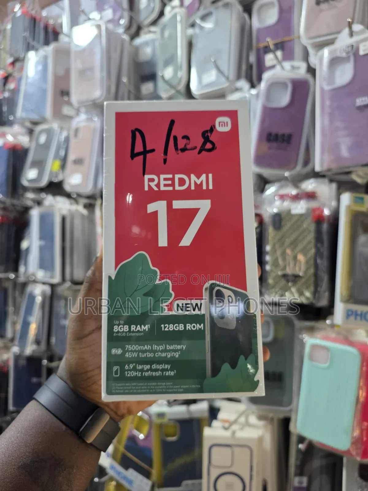 New Xiaomi Redmi 17 128 GB Black