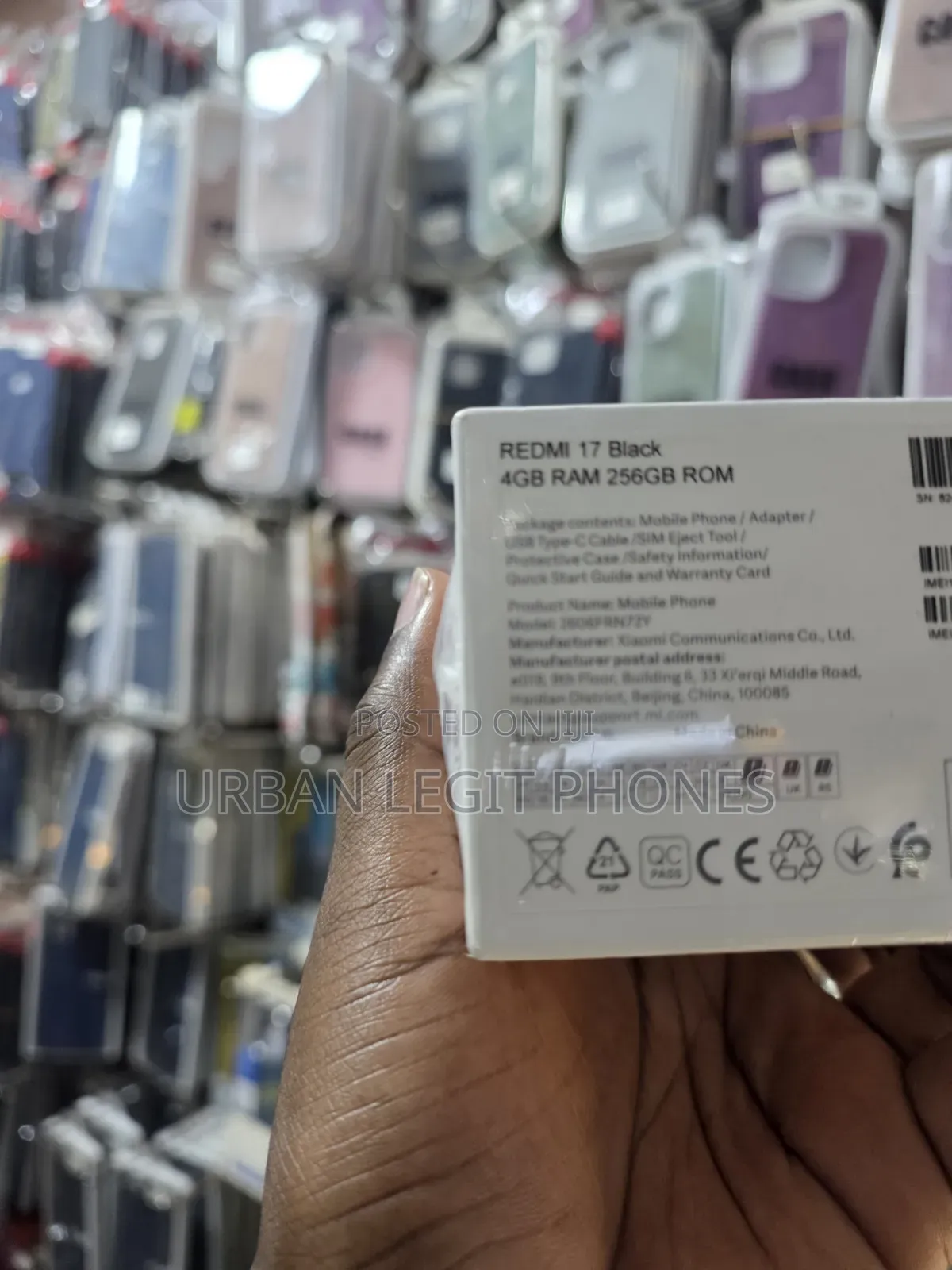 New Xiaomi Redmi 17 128 GB Black