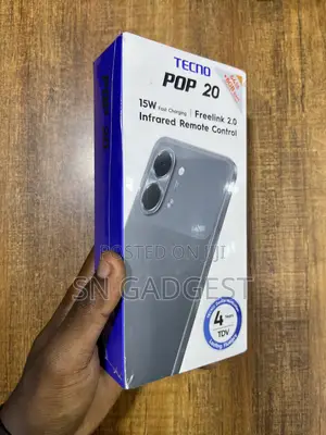 New Tecno Pop 20 64 GB Gray