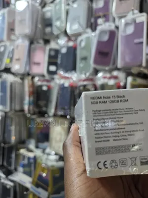 New Xiaomi Redmi Note 15 128 GB Black