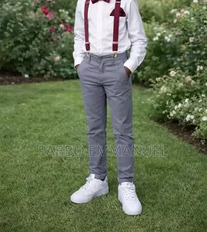 Suspenders and Bowtie Set