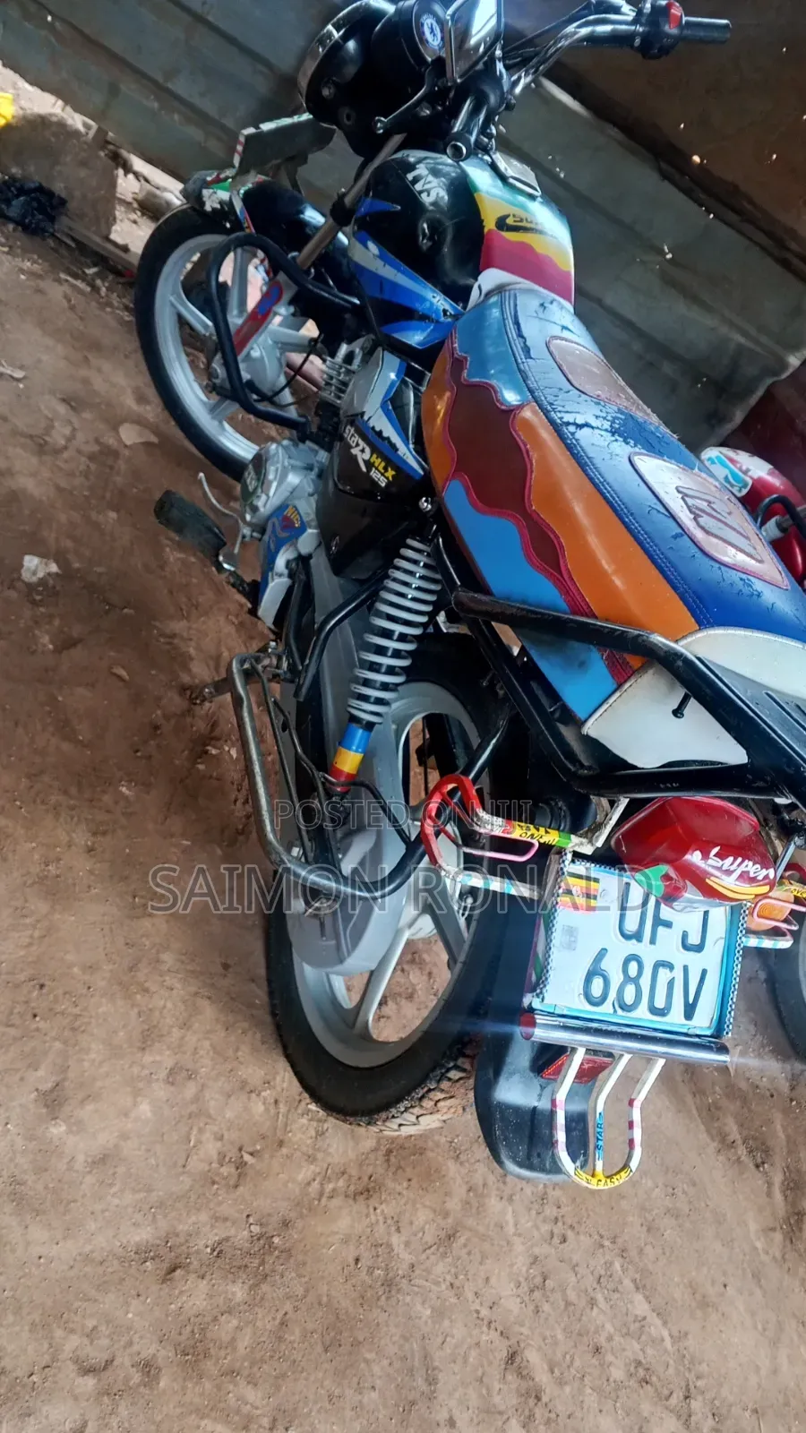 TVS HLX 125 2018 Black