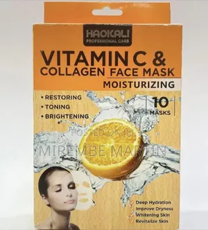 Haokali Vitamin C Collagen Moisturizing Face Masks