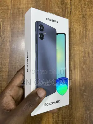 New Samsung Galaxy A06 64 GB Black