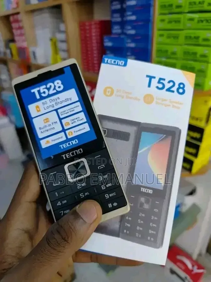 New Tecno T528 Black