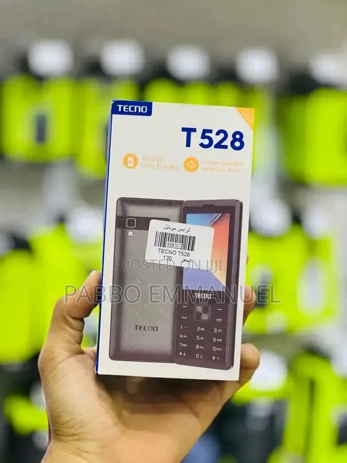 New Tecno T528 Black