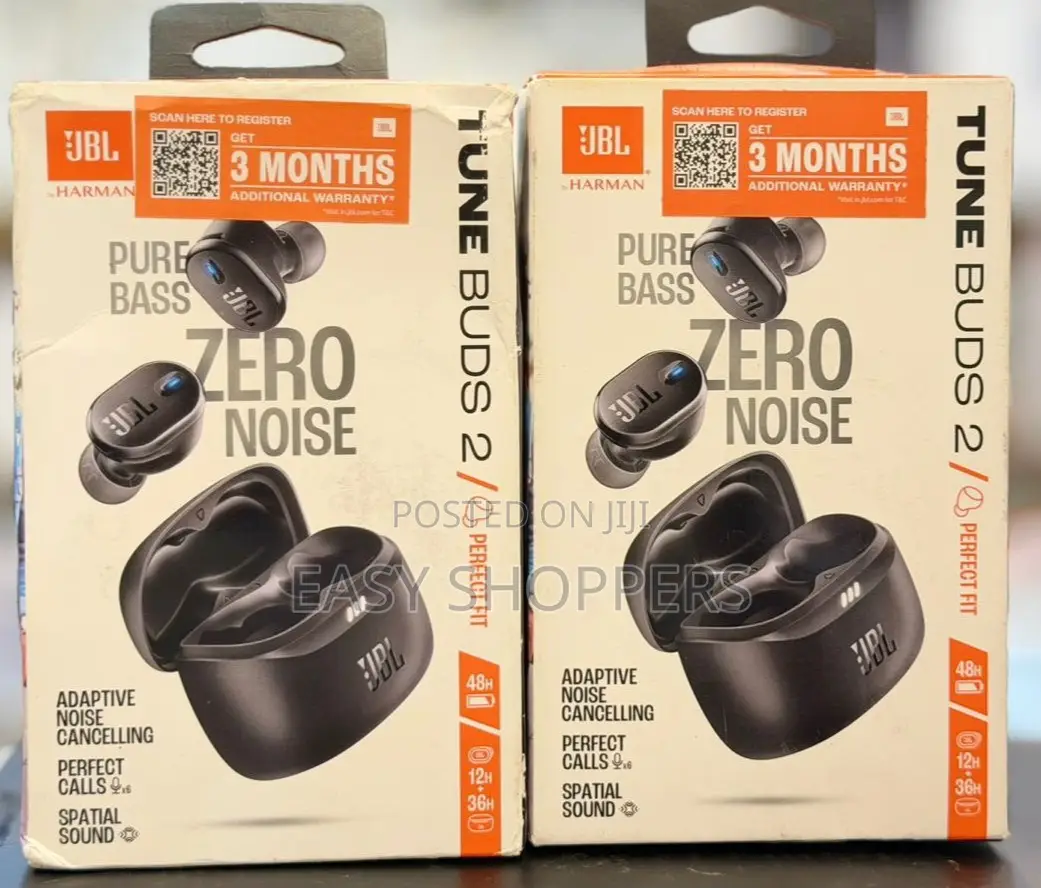 JBL Tune Buds 2 True Wireless Noise Cancellling Earbuds, Pure Bass