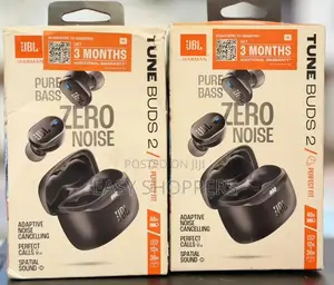 JBL Tune Buds 2 True Wireless Noise Cancellling Earbuds, Pure Bass