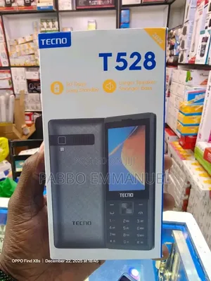 New Tecno T528 Black