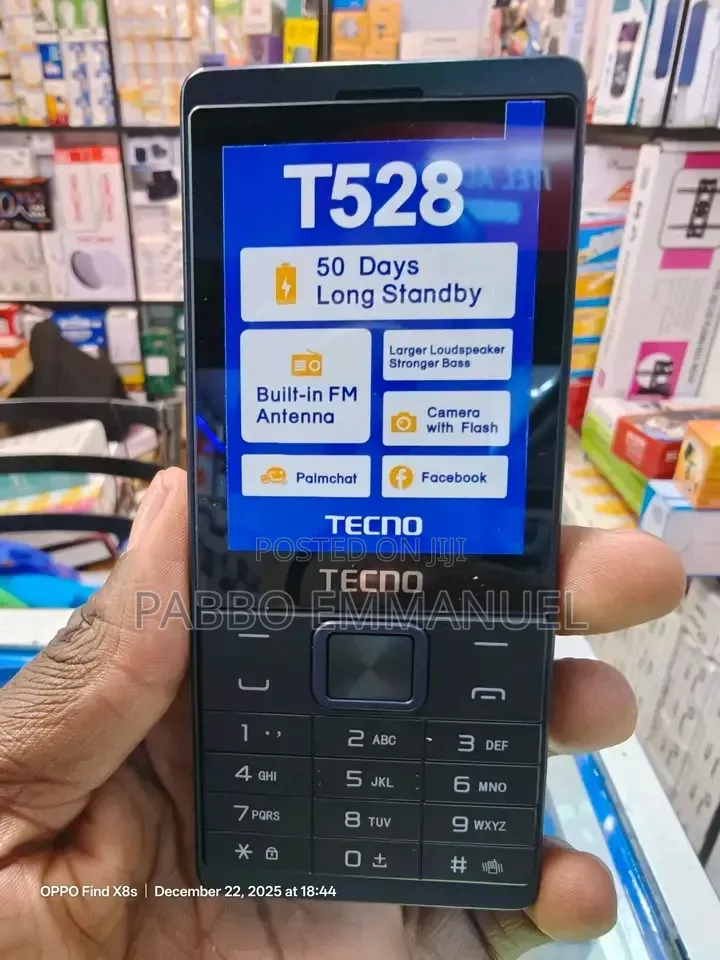 New Tecno T528 Black