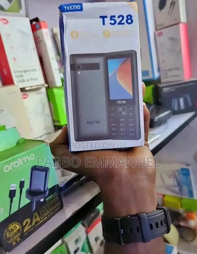 New Tecno T528 Black