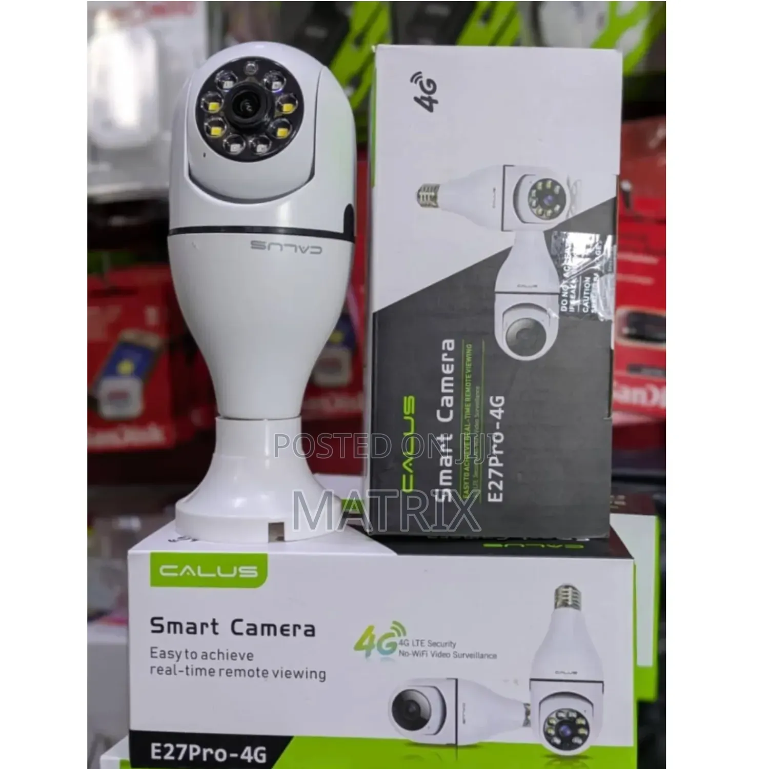 Calus E27Pro 4G Simcard Smart Camera