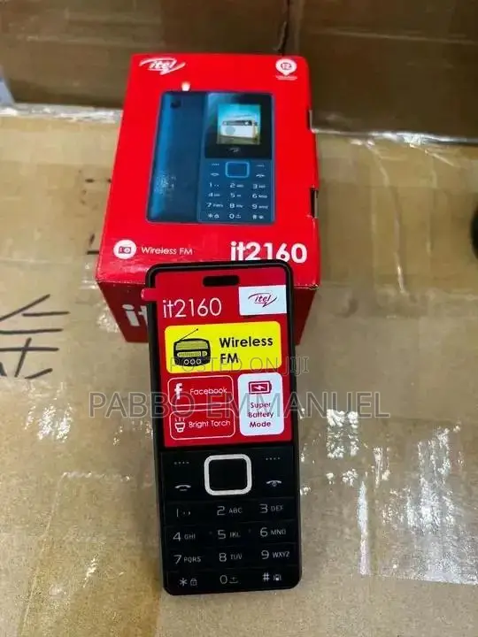 New Itel it2160 Black