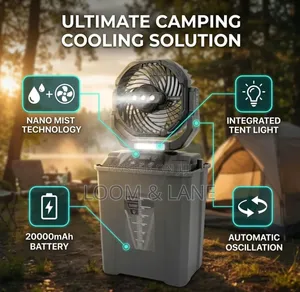 Rechargeable Portable Bucket Misting