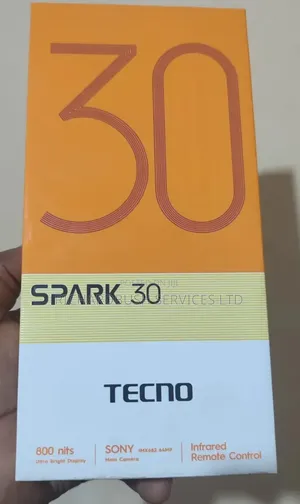 New Tecno Spark 30 256 GB Black