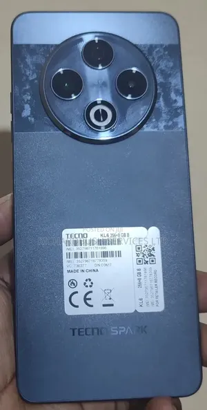 New Tecno Spark 30 256 GB Black