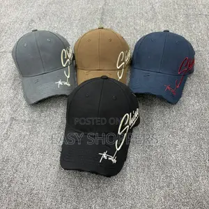 Distressed Cotton Baseball Caps