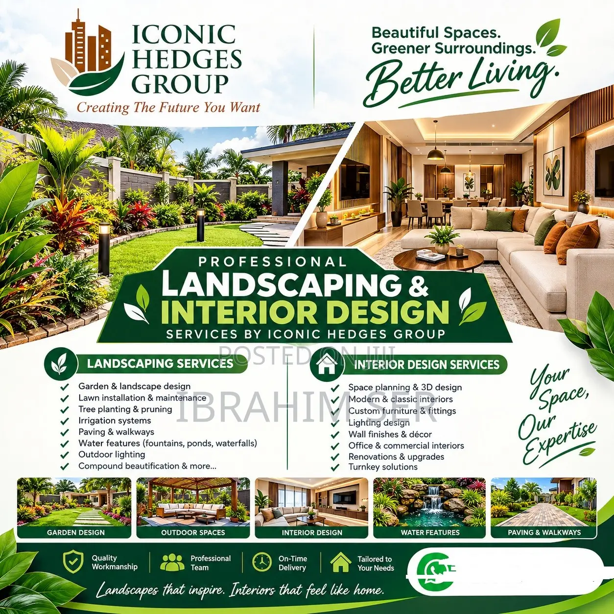 Get Land Scaping Interior Design