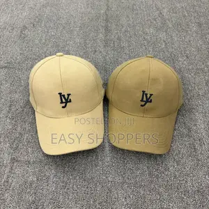 Casual Khaki Cotton Baseball Cap